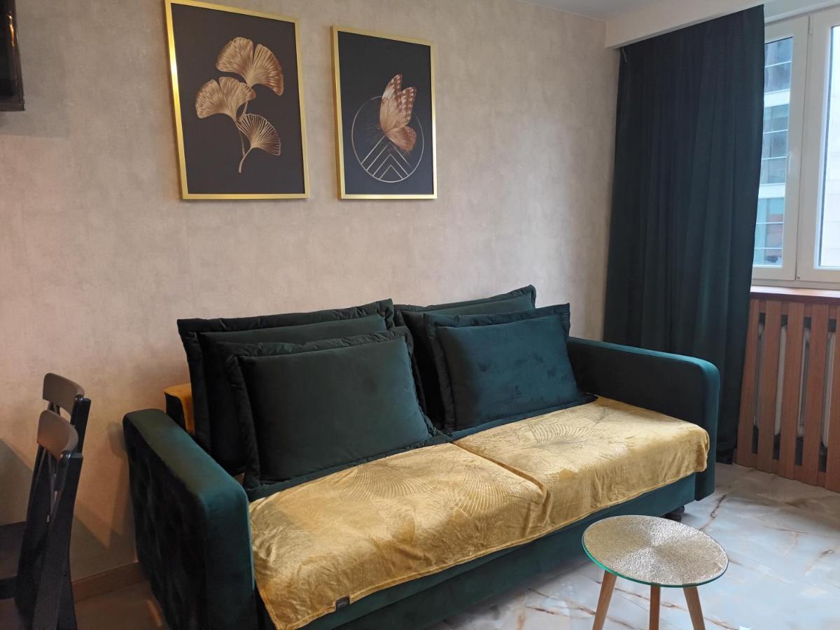 Green Apartament W Centrum Varşovia Exterior foto